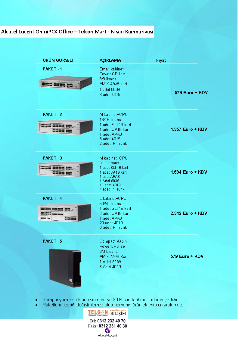 mart -Nisan Kampanyas_